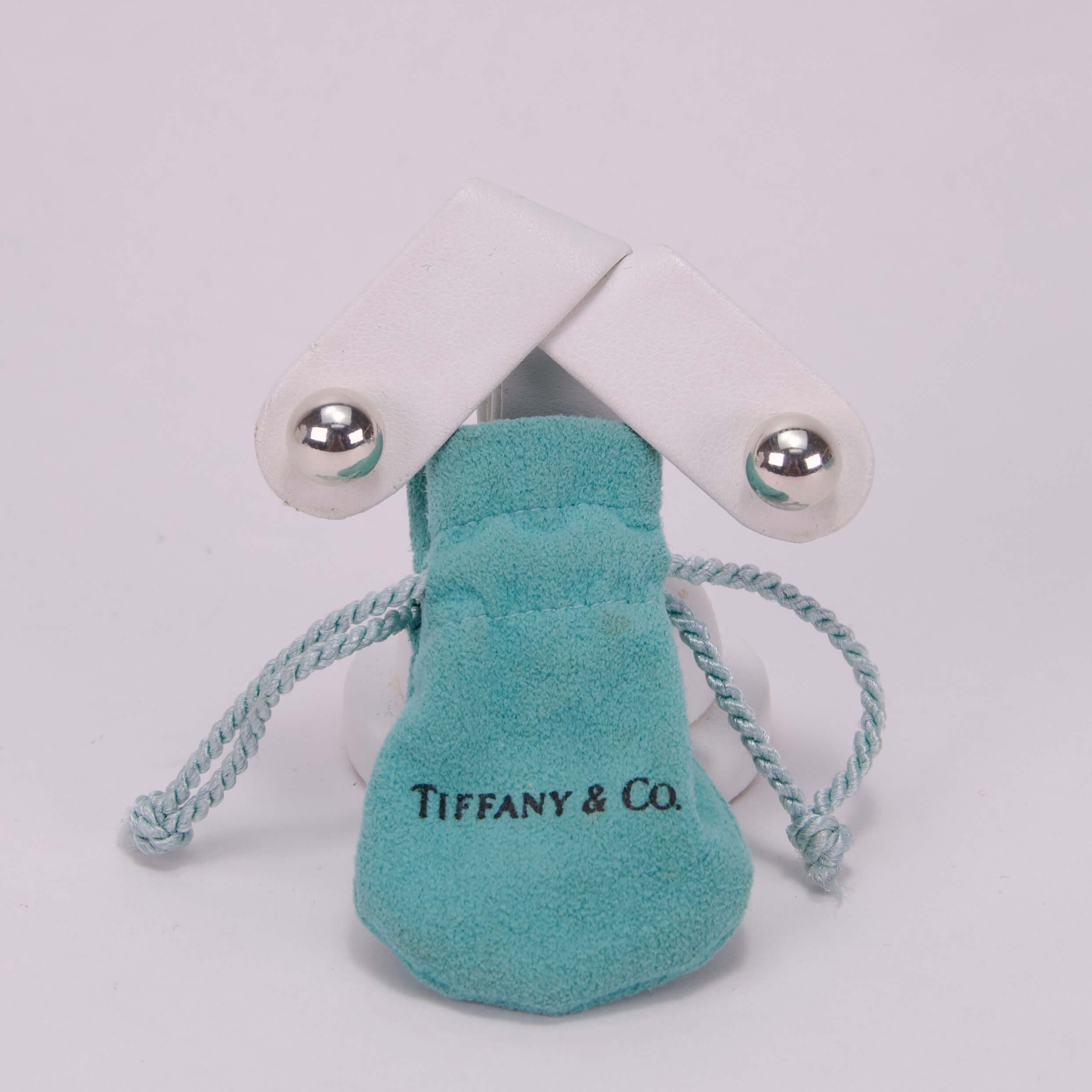Tiffany & Co. pouch with white box.