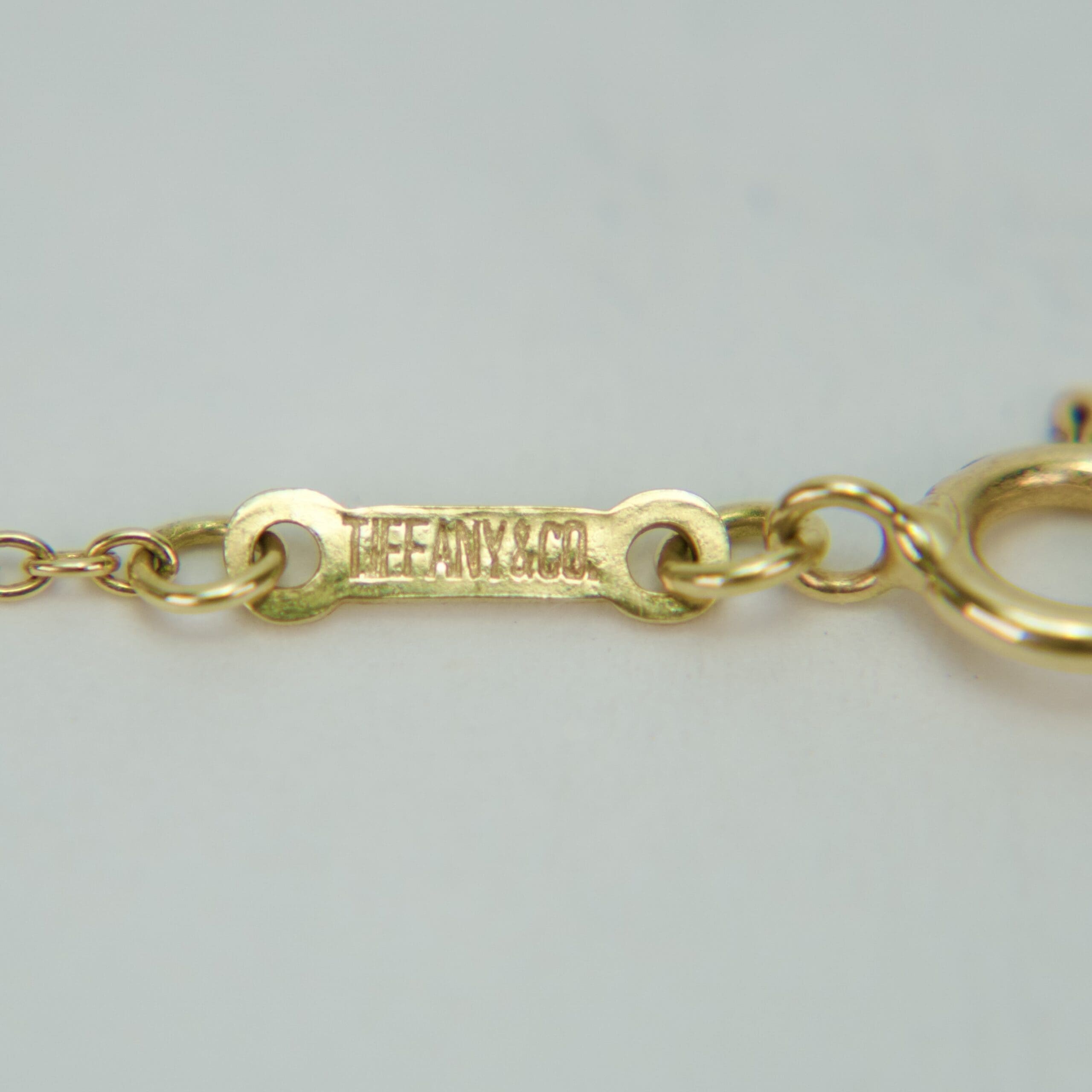 Tiffany & Co. Elsa Peretti 18k Yellow Gold Star Of David Pendant Necklace 24'' - Image 7