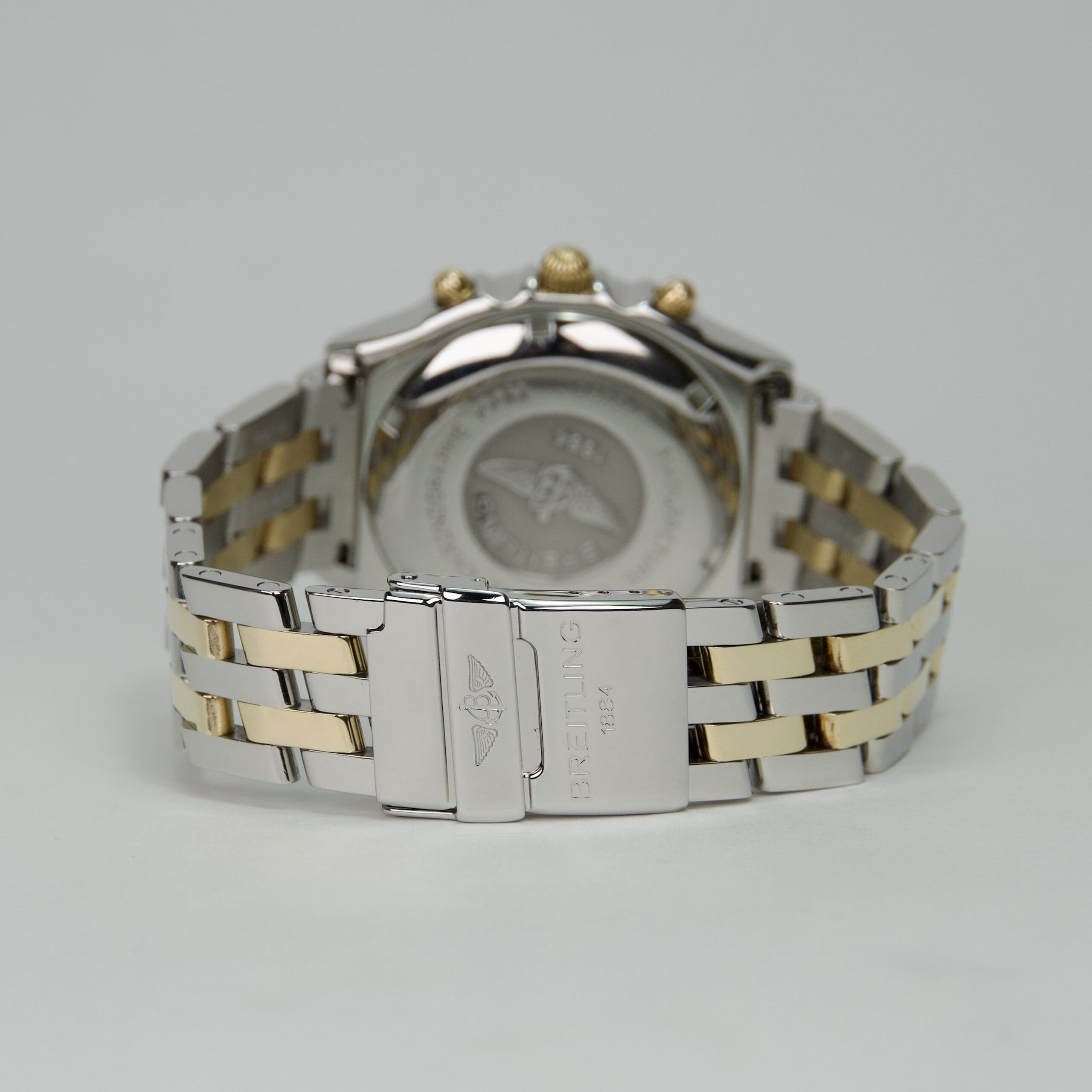 Breitling 40mm Chronomat Two-Tone White Dial B13050.1 - Image 9