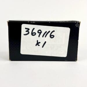 Box with handwritten label and numbers.