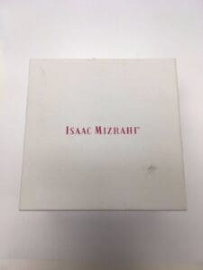 White box with Isaac Mizrahi logo.