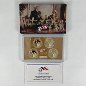 2007 U.S. Mint Presidential Coin Proof Set.