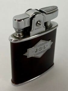 Vintage Ronson lighter with initials J.S.L.