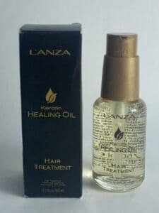 L'ANZA Keratin Healing Oil Hair Treatment.