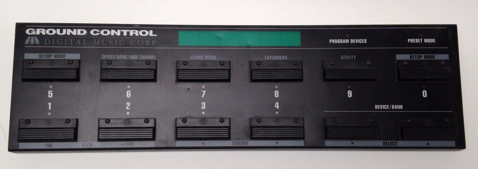 Ground Control MIDI foot controller with buttons.