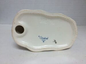 Goebel Germany ceramic piece bottom view.