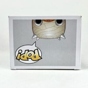 Box with stylized toy figure illustration.