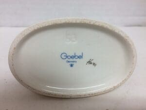 Goebel Germany porcelain base with markings.