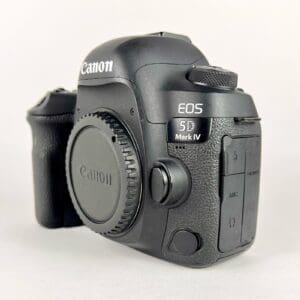 Canon EOS 5D Mark IV camera body.