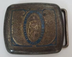 Antique Richmond Light Infantry belt buckle.