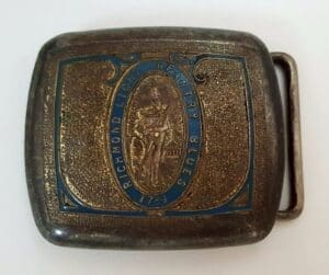 Richmond Light Infantry Blues belt buckle.