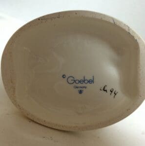 Goebel Germany porcelain base with markings.