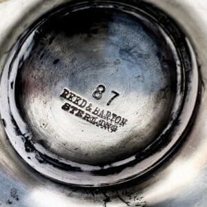 Reed & Barton Sterling silver mark.